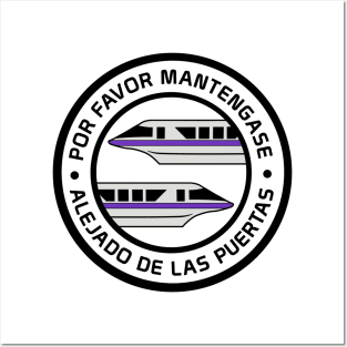 MonorailPorFavorPurple Posters and Art